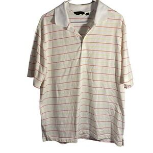 𝅺walter Hagan Striped Golf Polo Size Large